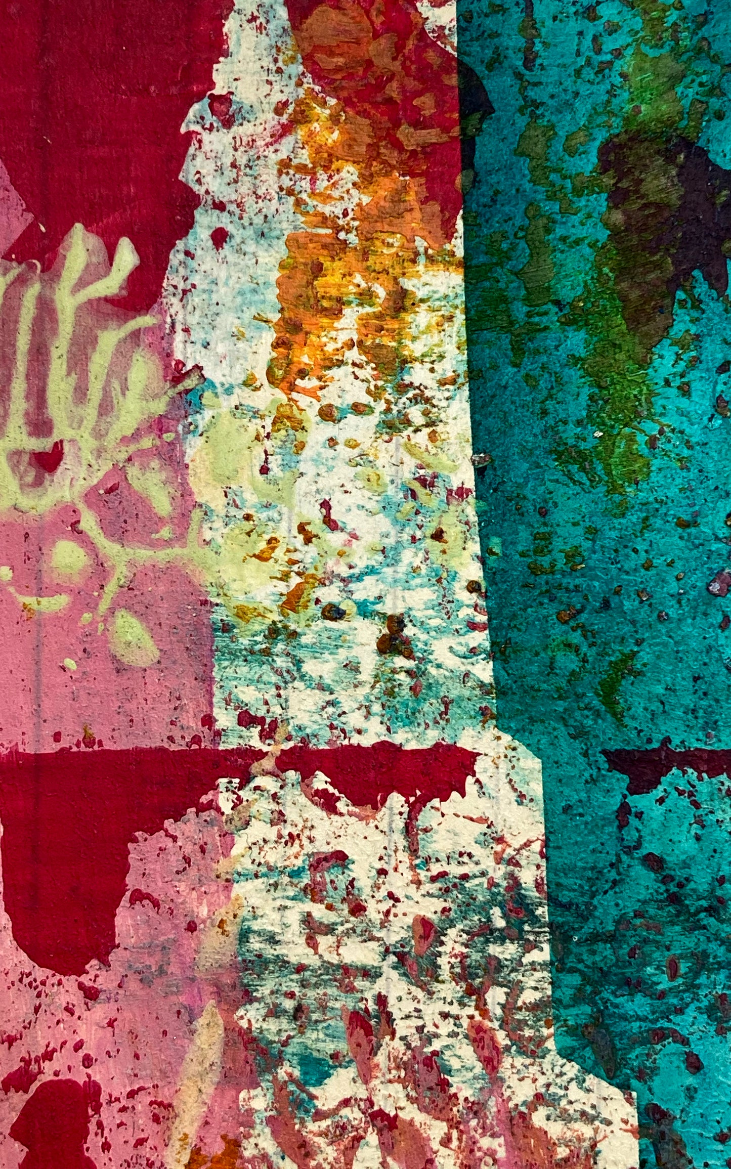 "Strata" | Original Mixed Media Painting