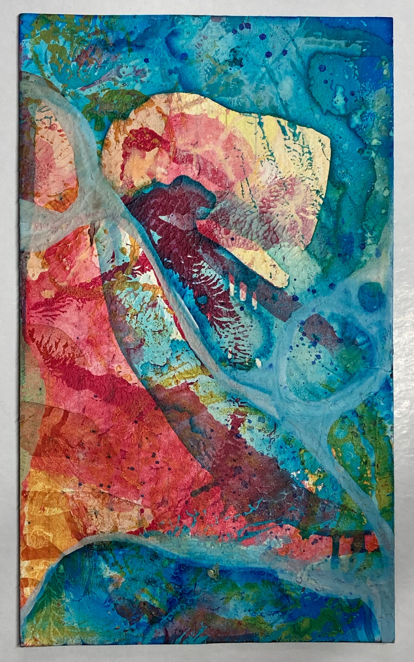 "Strata's Sister" | Original Mixed Media Painting