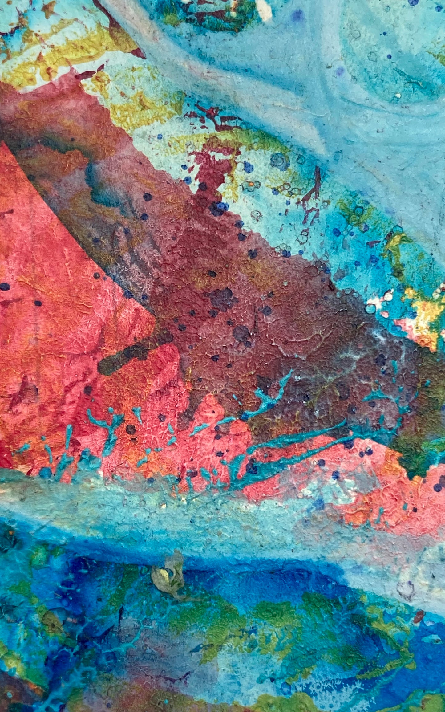 "Strata's Sister" | Original Mixed Media Painting