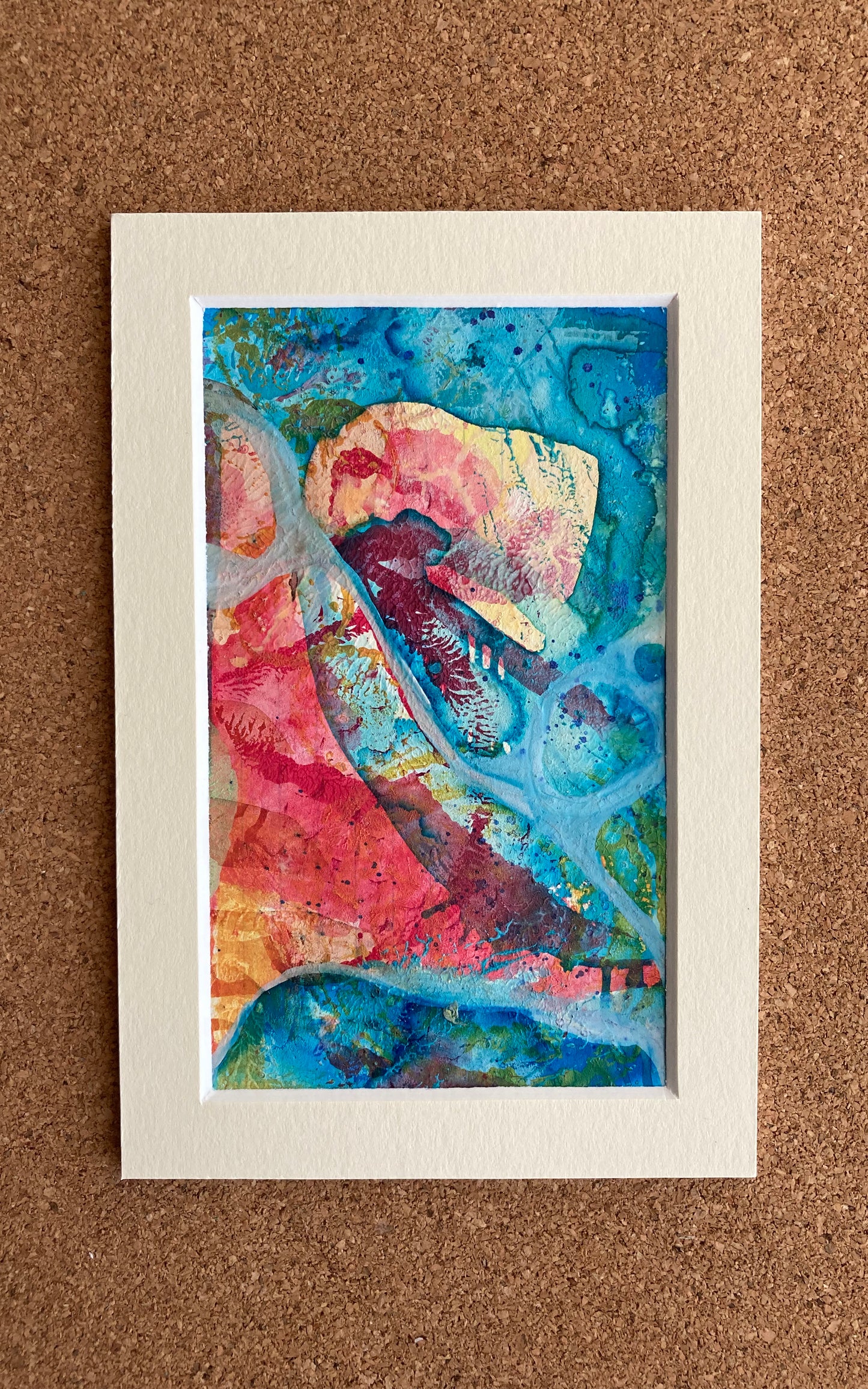 "Strata's Sister" | Original Mixed Media Painting