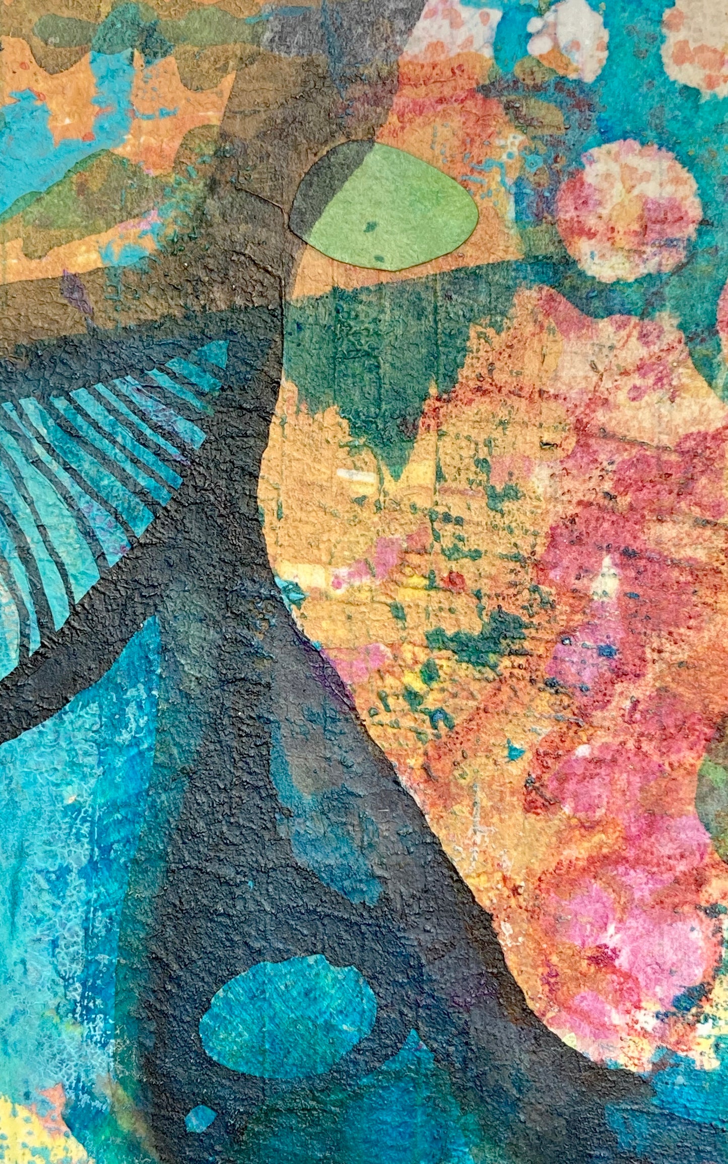 "Worlds Within Worlds 2" | Original Mixed Media Painting