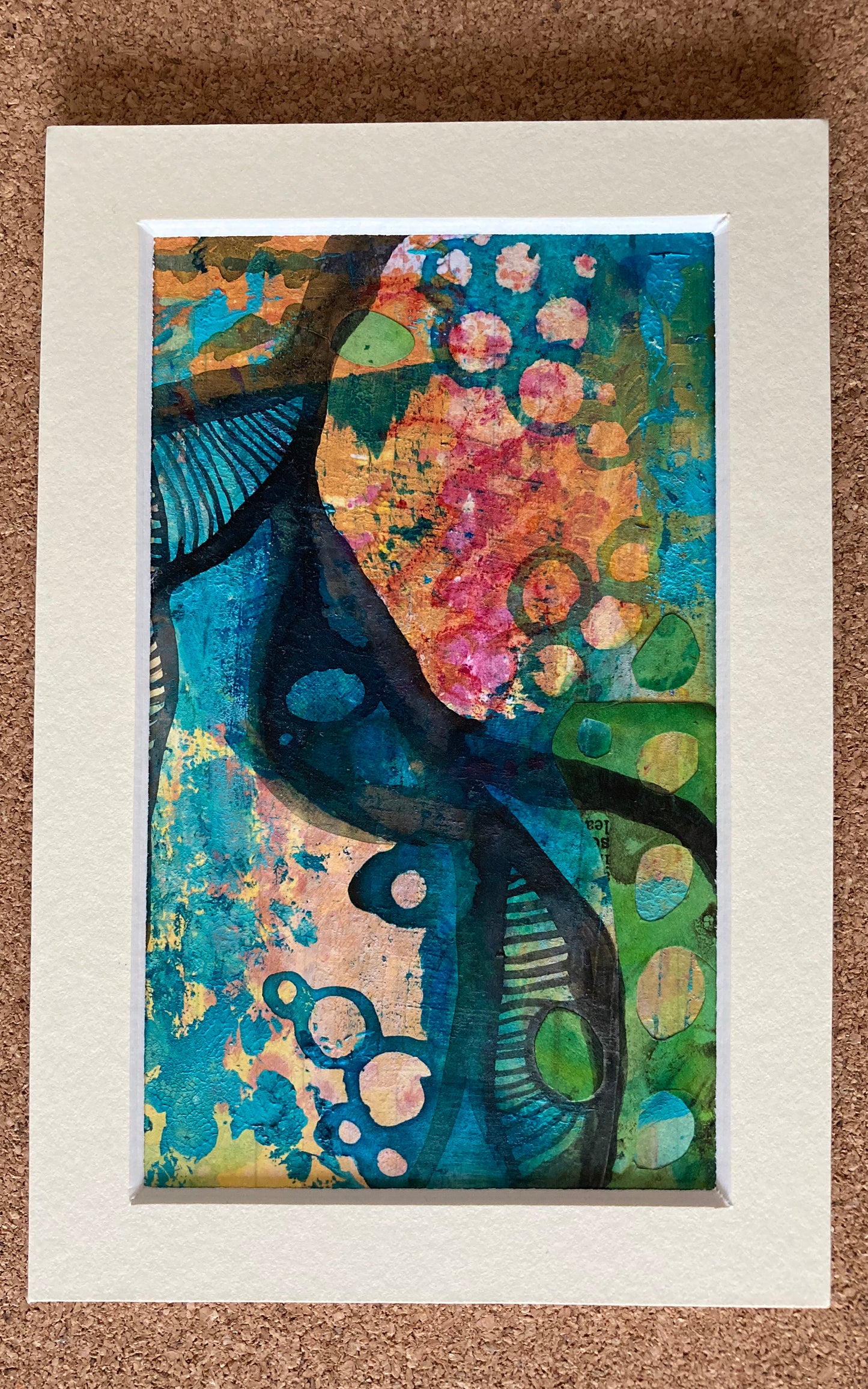 "Worlds Within Worlds 2" | Original Mixed Media Painting