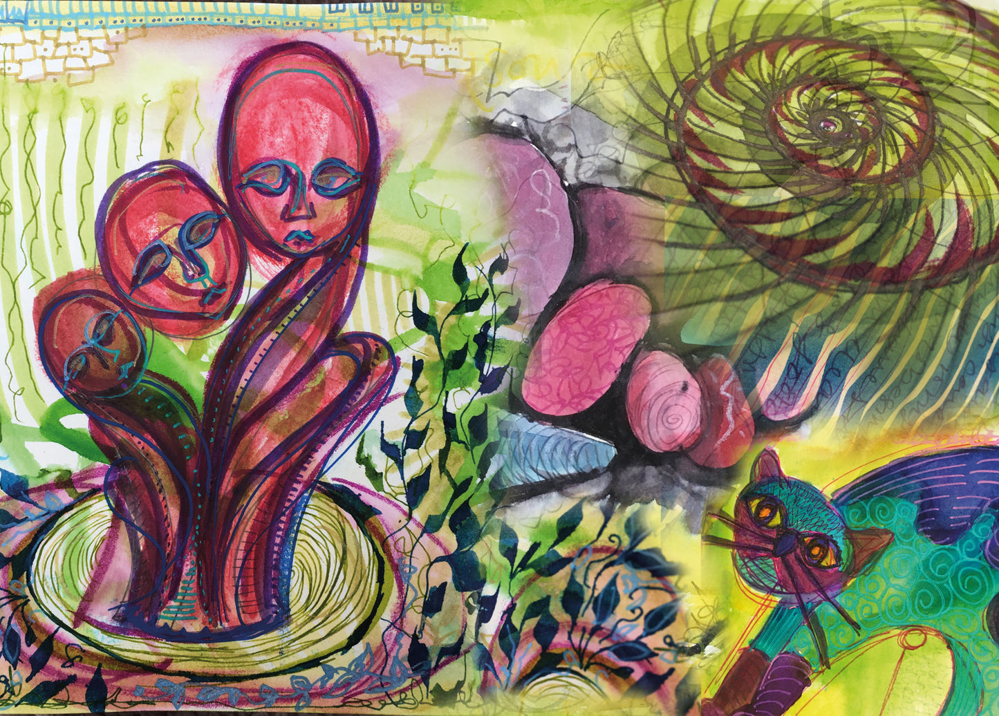 Art Postcard Sets - Retired Designs