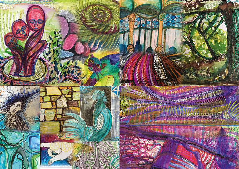 Art Postcard Sets - Retired Designs