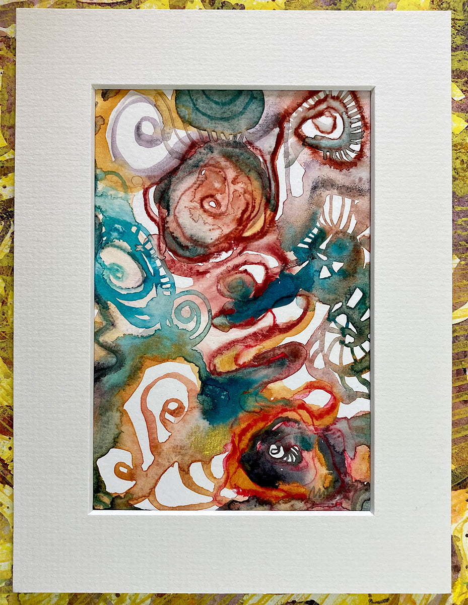 "Spiral 47" | Original Mixed Media Painting